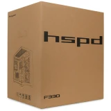 Корпус HSPD F330-TGWH-ARGB White