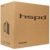 Корпус HSPD M330-TGBK-ARGB Black