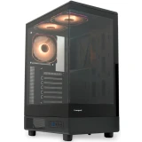 Корпус HSPD F510-TGBK-ARGB Black