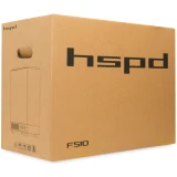 Корпус HSPD F510-TGBK-ARGB Black