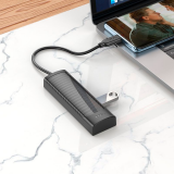 USB-концентратор HOCO HB41 USB-C Black