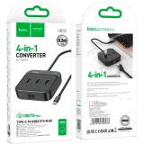 USB-концентратор HOCO HB35 Black