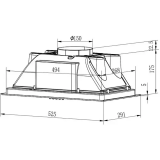 Вытяжка Evelux Margit 60 X