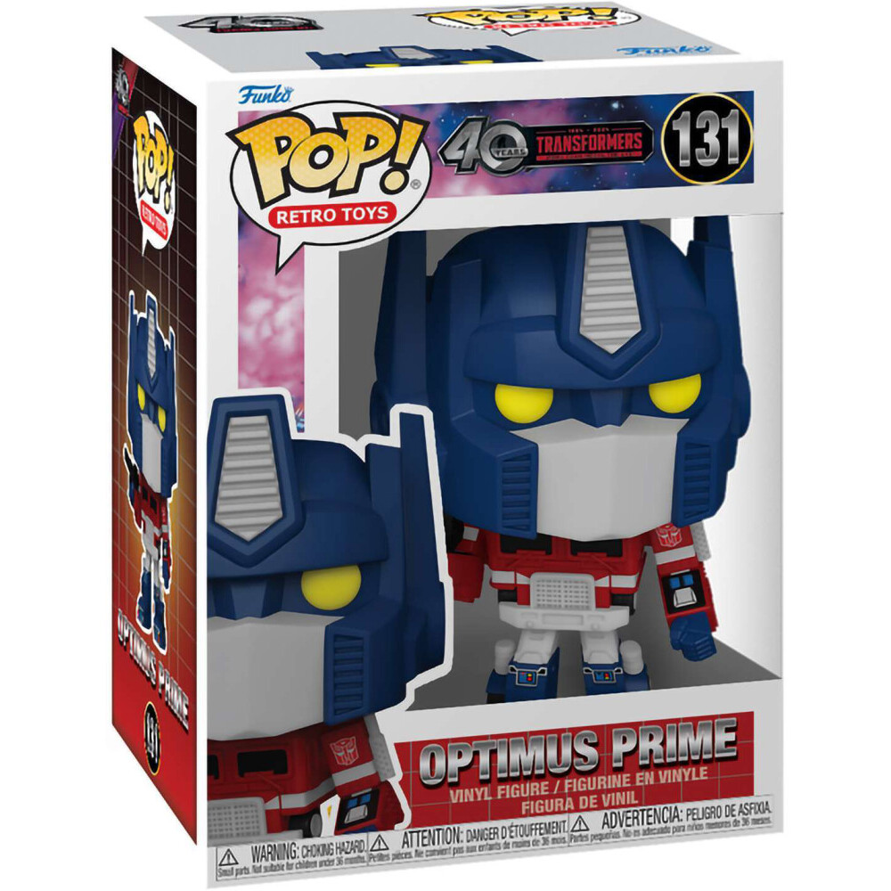 Фигурка Funko POP! Retro Toys Transformers 40 Years Optimus Prime - 80987