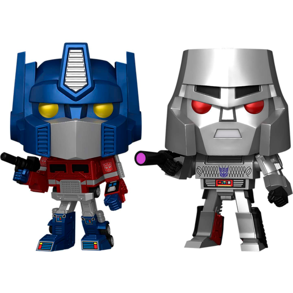 Фигурка Funko POP! Retro Toys Transformers 40 Years Optimus Prime & Megatron - 81967