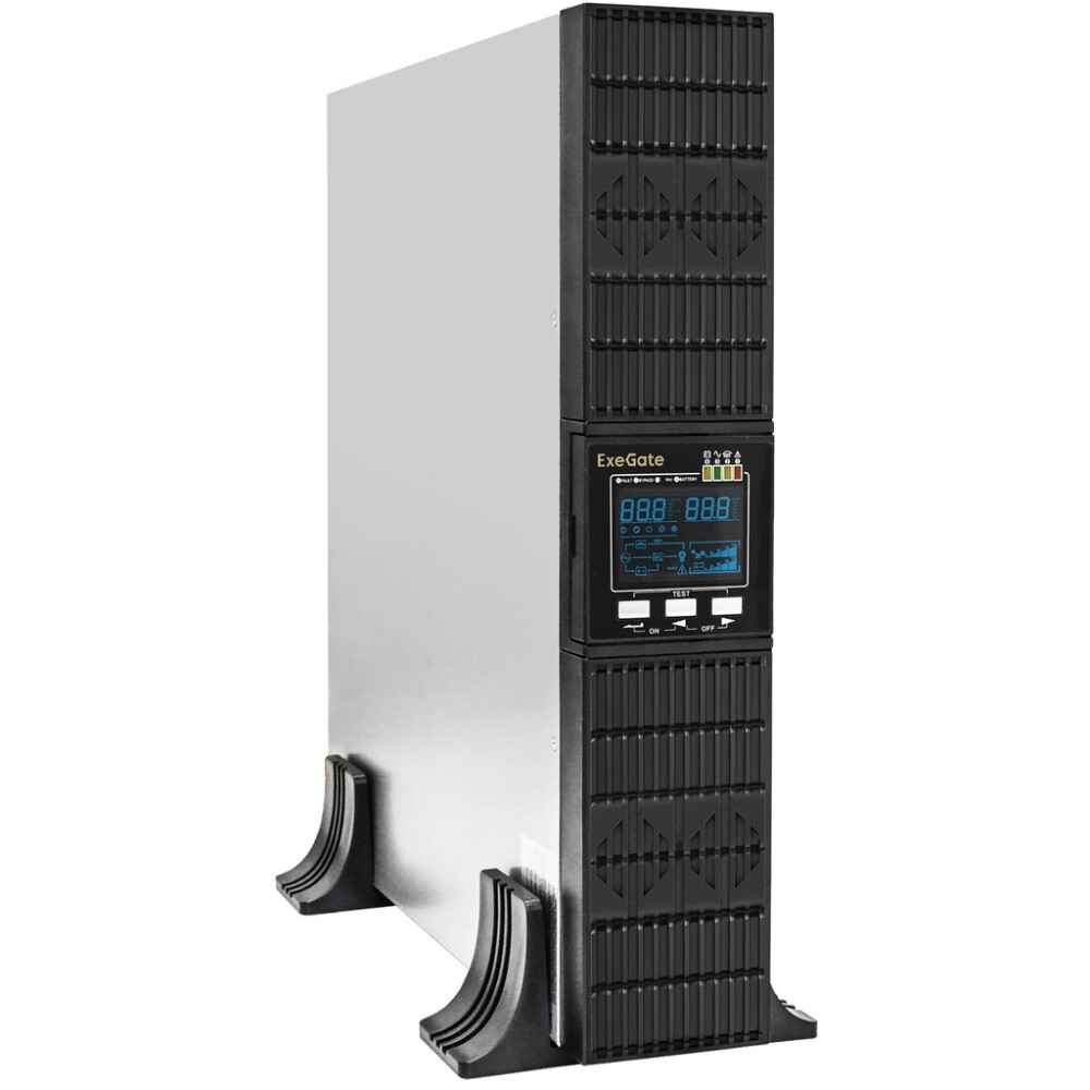 ИБП ExeGate PowerExpert ULS-2000.LCD.AVR.6C13.USB.RS232.SNMP.BC.2U (C13, USB) - EX297667RUS