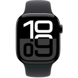 Умные часы Apple Watch Series 10 42mm Jet Black Aluminium Case with Black Sport Band S/M (MWWE3) (MWWE3ZP/A)