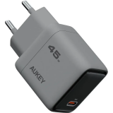 Сетевое зарядное устройство Aukey Comet 45W PD Wall Charger Gray (AWC-PA-C2G)