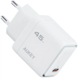 Сетевое зарядное устройство Aukey Comet 45W PD Wall Charger White (AWC-PA-C2W)