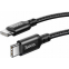 Кабель USB Type-C - USB Type-C, 1м, HOCO X14 Black