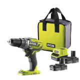 Дрель RYOBI R18DD3-220S