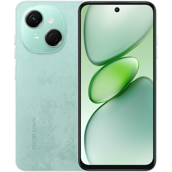 Смартфон TECNO Spark Go 1 3/64Gb Skin Green - KL4 64+3 MAGIC SKIN GREEN