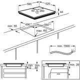 Индукционная варочная панель AEG IKB64410FB