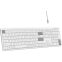 Клавиатура A4Tech Fstyler FBX55C White - фото 3