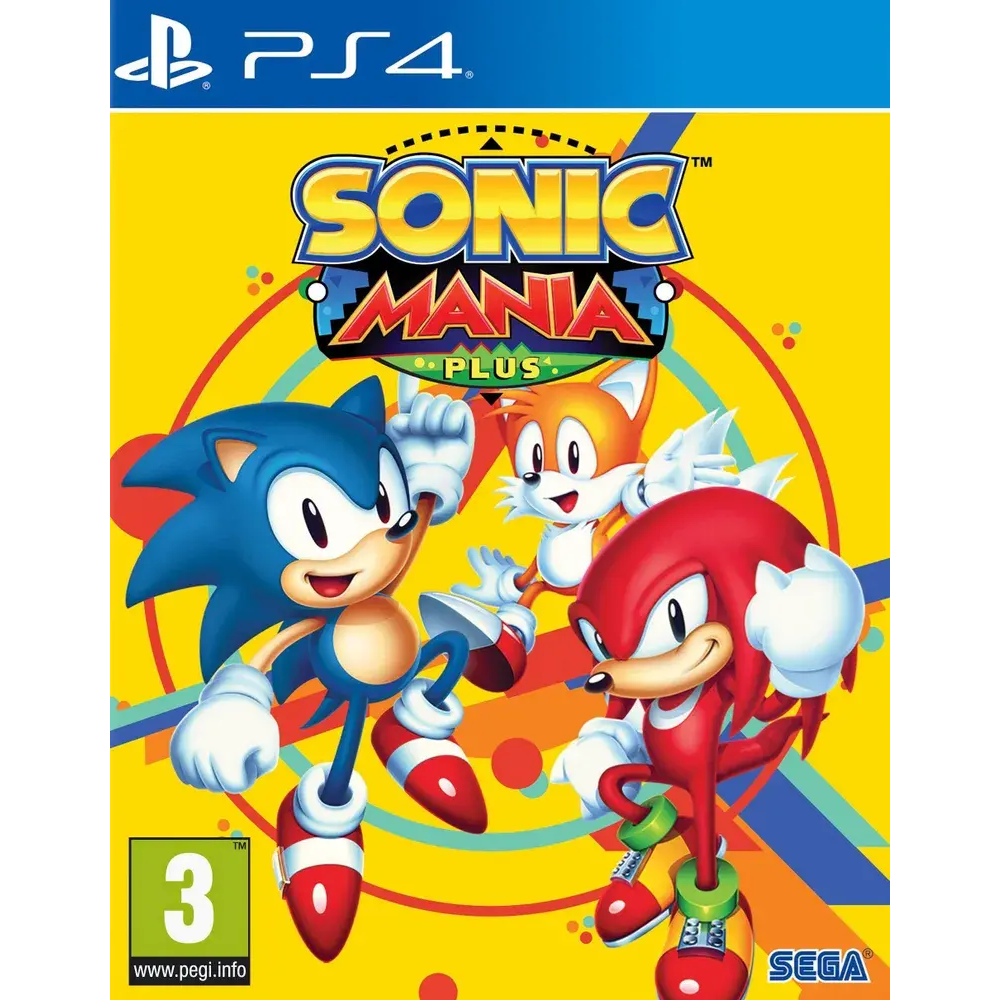 Игра Sonic Mania Plus для Sony PS4 - 5055277031733