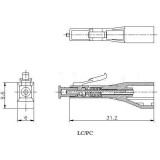 Аттенюатор Hyperline ATT-LC-LC-PC-10dB