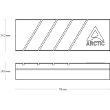 Радиатор для SSD M.2 Arctic Pro M2 Black (ACOTH00001A)