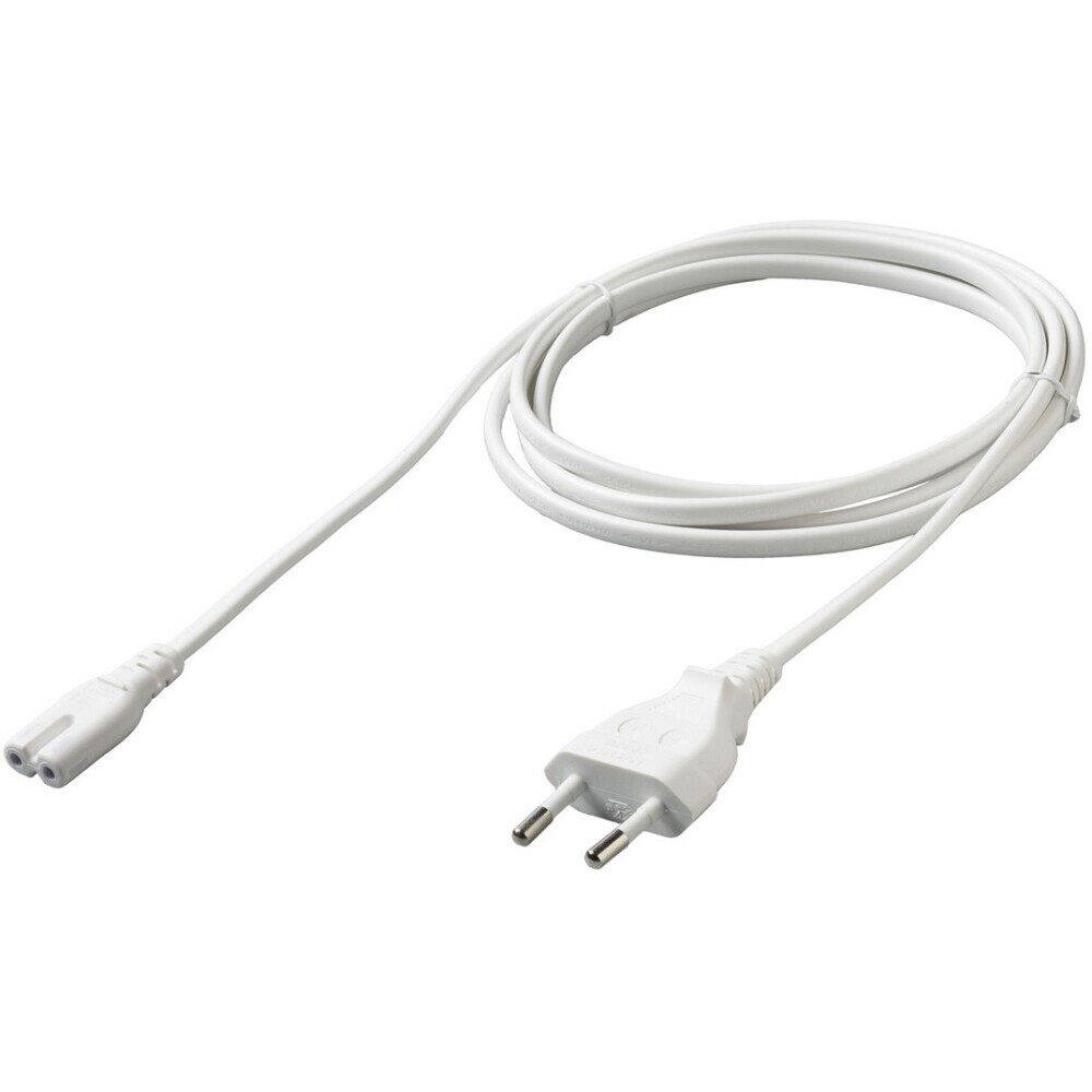 Кабель питания CEE 7/16 - IEC-320-C7, 1.8м, Cablexpert PC-184W-VDE-1.8M