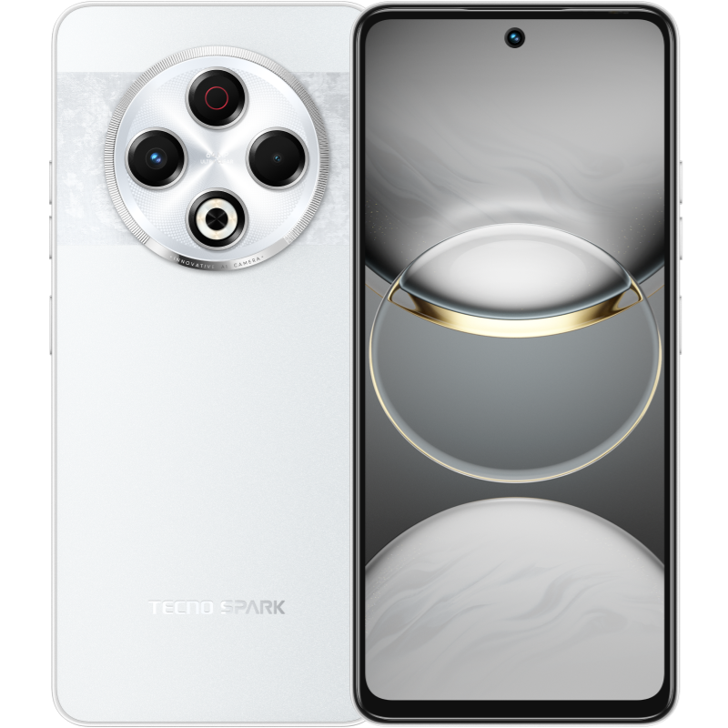 Смартфон TECNO Spark 30 8/128Gb Astral Ice - KL6 128+8 ASTRAL ICE