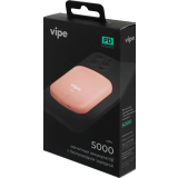 Внешний аккумулятор Vipe Jake 5000mAh Pink (VPPBJAKE5KSTPNK)