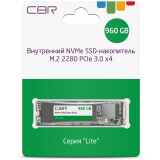 Накопитель SSD 960Gb CBR Lite (SSD-960GB-M.2-LT22)