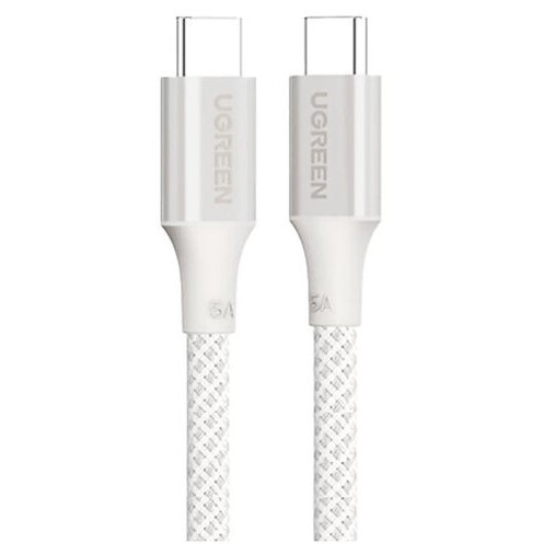 Кабель USB Type-C - USB Type-C, 0.5м, UGREEN L502 White - 35204