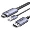 Кабель DisplayPort (M) - HDMI (M), 2м, UGREEN HD169 - 55329