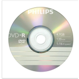 Диск DVD-R Philips 4.7Gb 16x Paper Cover (1 шт.) (DM4S6P01E/97)