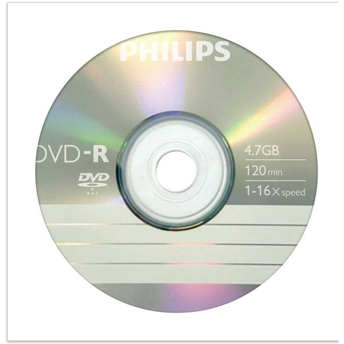 Диск DVD-R Philips 4.7Gb 16x Paper Cover (1 шт.) (DM4S6P01E/97)