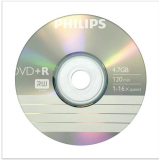 Диск DVD+R Philips 4.7Gb 16x Paper Cover (1 шт.) (DR4S6P01E/97)