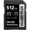 Карта памяти 512Gb SD Lexar Professional Silver Plus (LSDSIPL512G-BNNNG)