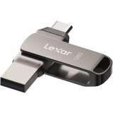 USB Flash накопитель 32Gb Lexar JumpDrive Dual D400 Grey (LJDD400032G-BNQNG)