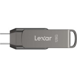 USB Flash накопитель 32Gb Lexar JumpDrive Dual D400 Grey (LJDD400032G-BNQNG)