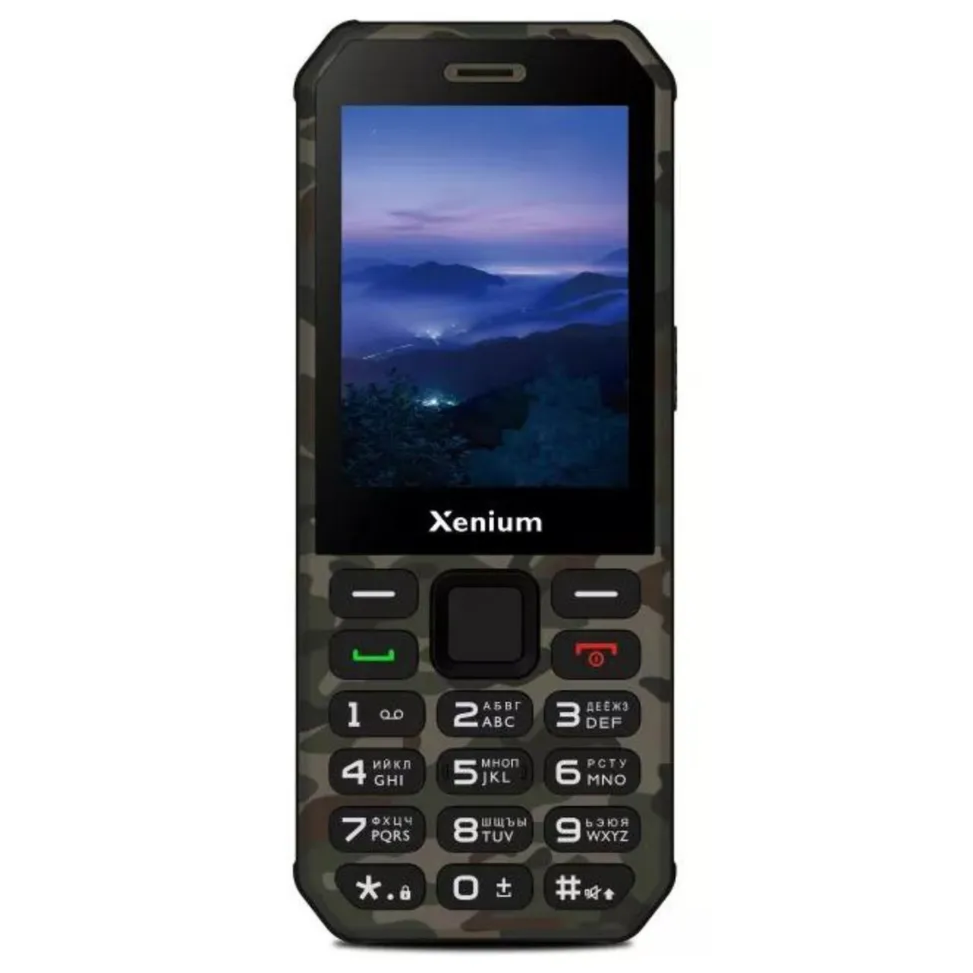 Телефон Philips Xenium X300 Green - CTX300GC/00