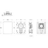 Акустическая система M&K Sound IW95 White (XART33387)