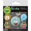 Значок Pyramid International Rick and Morty (Heads) - BP80615