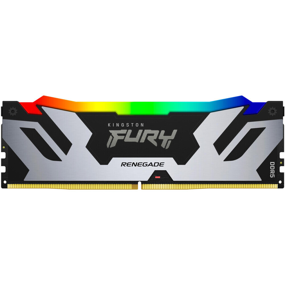 Оперативная память 24Gb DDR5 8400MHz Kingston Fury Renegade Silver RGB (KF584CU40RSA-24)