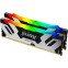 Оперативная память 48Gb DDR5 8400MHz Kingston Fury Renegade Silver RGB (KF584CU40RSAK2-48) (2x24Gb KIT) - фото 2