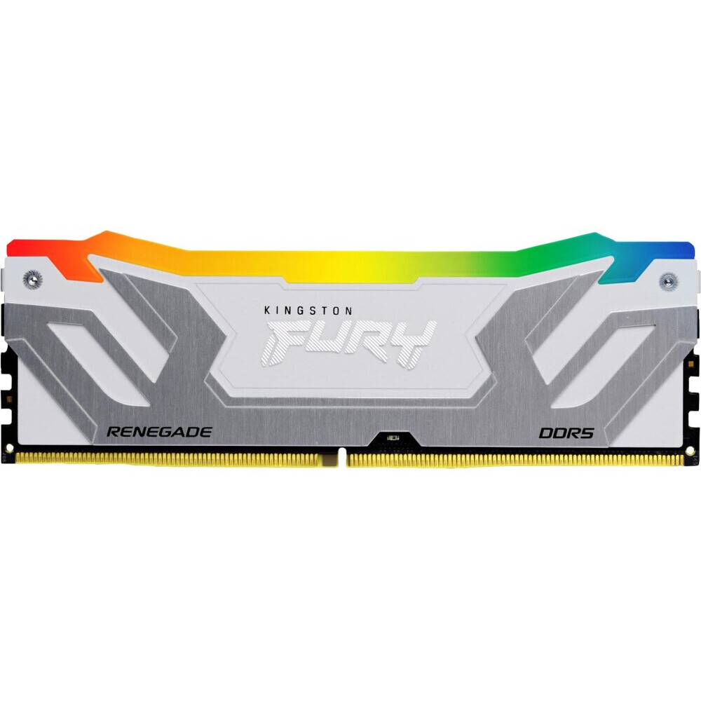 Оперативная память 24Gb DDR5 8400MHz Kingston Fury Renegade White RGB (KF584CU40RWA-24)