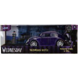 Коллекционная модель с фигуркой Jada Toys Volkswagen Beetle with Wednesday (35131)