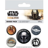 Набор значков Pyramid International Star Wars The Mandalorian This Is The Way (BP80694)