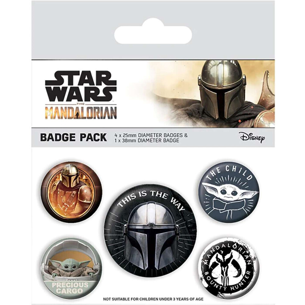 Набор значков Pyramid International Star Wars The Mandalorian This Is The Way - BP80694