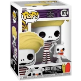 Фигурка Funko POP! Disney TNBC Jack with Zero (Beach) (80598)