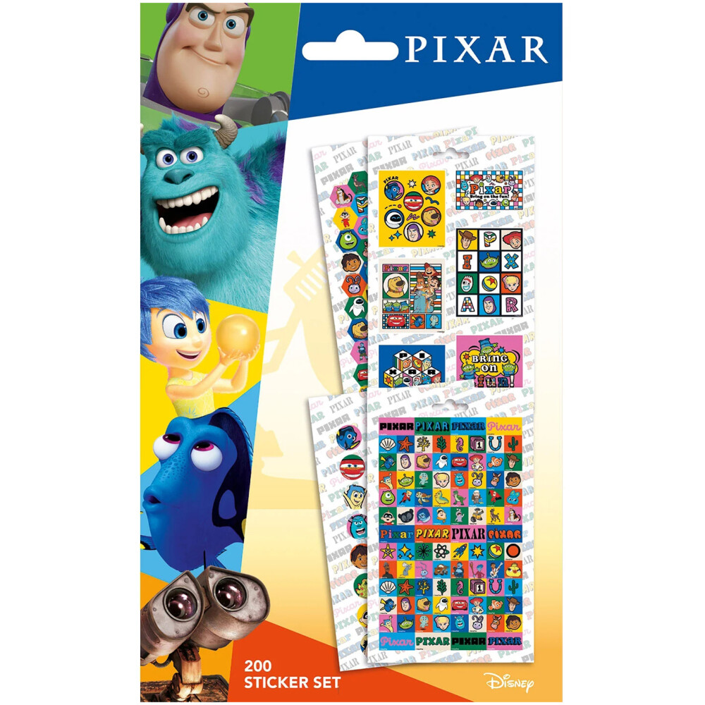 Набор наклеек Pyramid International Pixar Character Collection (PS7482)