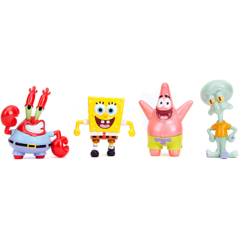 Набор фигурок Jada Toys Nickelodeon Spongebob (4 шт.) - 35302