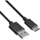 Кабель USB - USB Type-C, 1.8м, Buro BU-USB3.2-AC-1.8MB