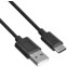 Кабель USB - USB Type-C, 1м, Buro BU-USB3.2-AC-1MB