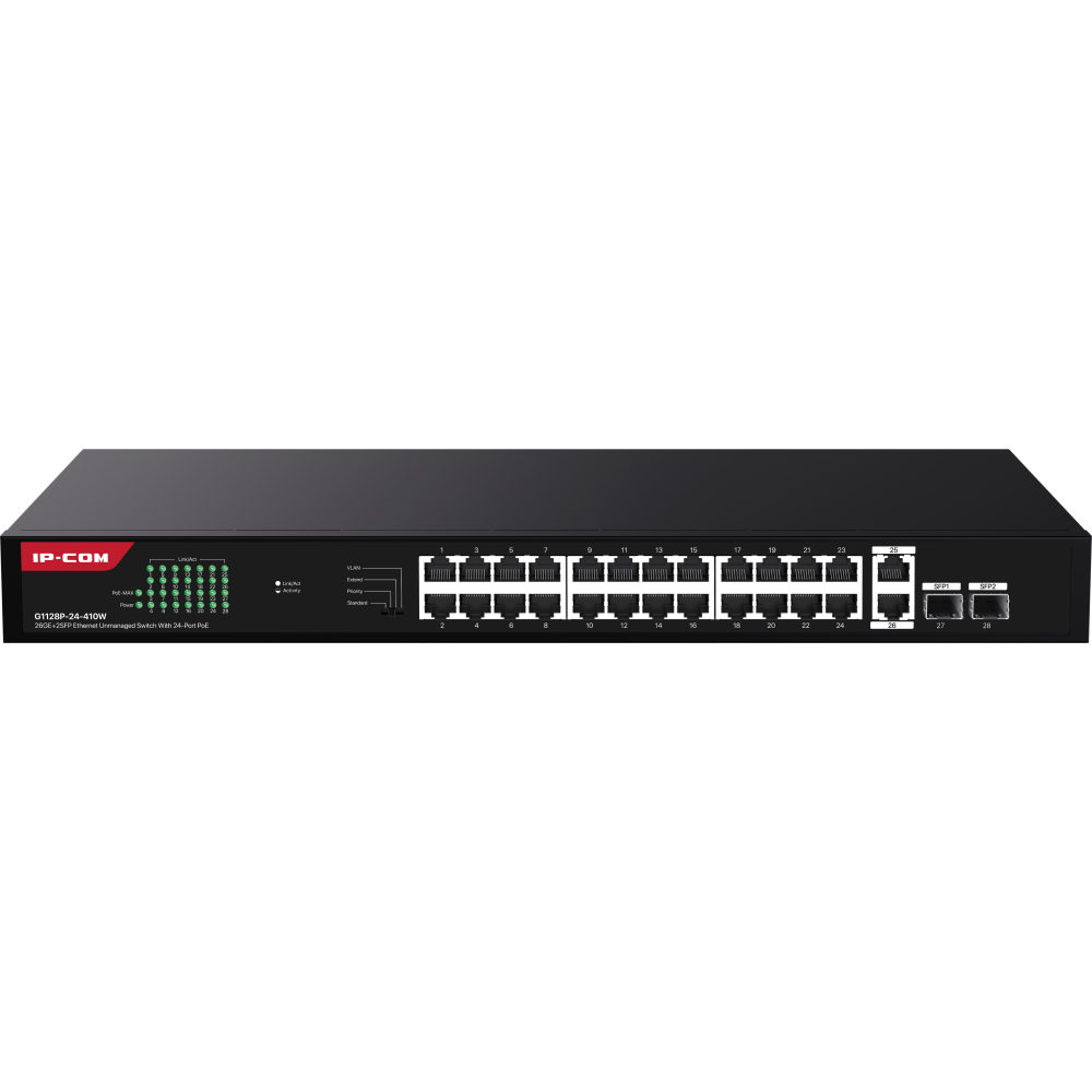 Коммутатор (свитч) IP-COM G1128P-24-410W