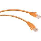 Патч-корд Cabeus PC-UTP-RJ45-Cat.5e-0.15m-OR-LSZH, 0.15м