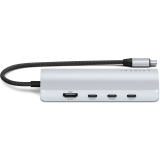 Док-станция Satechi USB-C Multiport Adapter V3 Silver (ST-P8KES)